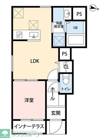 リーブルファイン葛飾西水元の物件間取画像